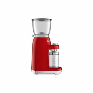 Červený mlynček na kávu SMEG 50