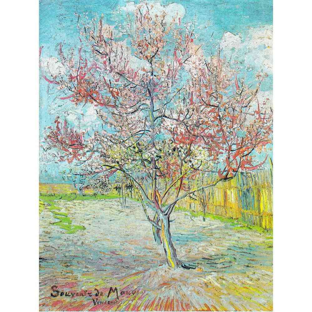 Obraz - 50x70 cm reprodukcia Pink Peach Trees