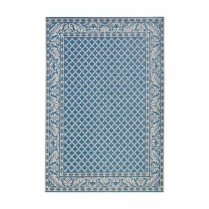 Modro-krémový vonkajší koberec NORTHRUGS Royal