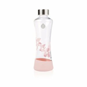 Ružová sklenená fľaša Equa Urban Jungle Magnolia