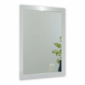Nástenné zrkadlo s bielym rámom Oyo Concept Ibis