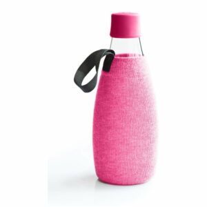 Ružový obal na sklenenú fľašu ReTap s doživotnou zárukou