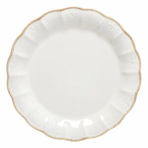 Biely kameninový tanier Casafina
