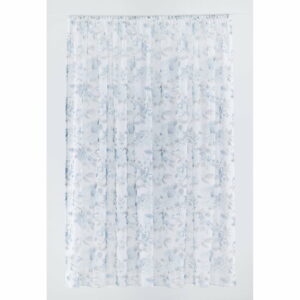 Biela/modrá záclona 300x260 cm Elsa – Mendola Fabrics