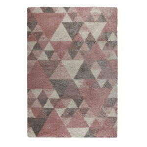 Ružovo-sivý koberec Flair Rugs Nuru