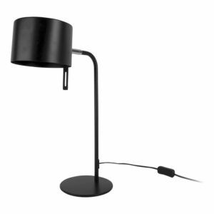 Čierna stolová lampa Leitmotiv Shell