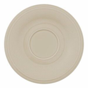 Bielo-béžový porcelánový tanierik Like by Villeroy & Boch