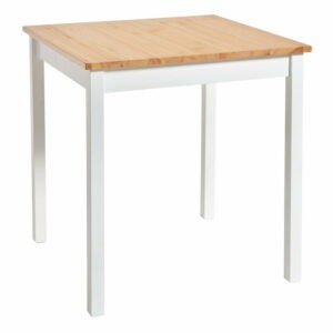 Jedálenský stôl z borovicového dreva s bielou konštrukciou Bonami Essentials Sydney