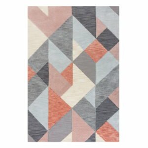 Sivo-ružový koberec Flair Rugs Icon