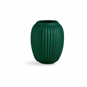 Zelená kameninová váza Kähler Design Hammershoi