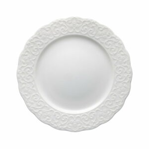 Biely porcelánový tanier Brandani Gran Gala