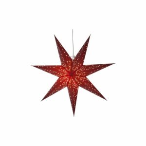 Červená svietiaca hviezda Star Trading Paperstar Galaxy