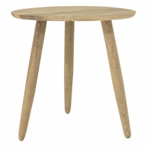 Odkladací stolík z dubového dreva Canett Uno