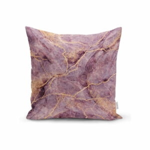 Obliečka na vankúš Minimalist Cushion Covers Lilac Marble