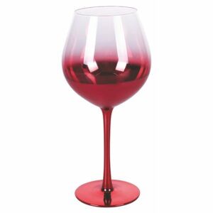Súprava 6 červených pohárov na víno Villa d'Este Avenue