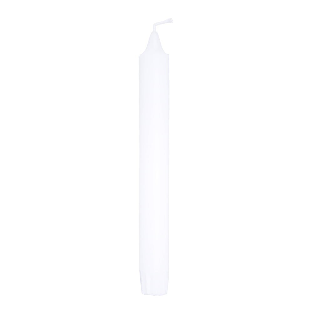 Súprava 8 bielych dlhých sviečok Ego Dekor ED