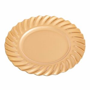 Zlatý servírovací tanier Casa Selección