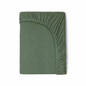 Detská zelená bavlnená elastická plachta Good Morning