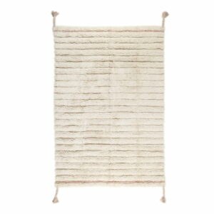 Krémovo-svetlohnedý umývateľný koberec 100x150 cm Dalia – Nattiot