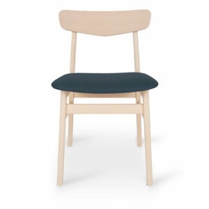Čierna/prírodná jedálenská stolička z bukového dreva Mosbol – Hammel Furniture