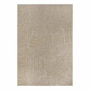 Krémovobiely vonkajší koberec 120x170 cm – Elle Decoration